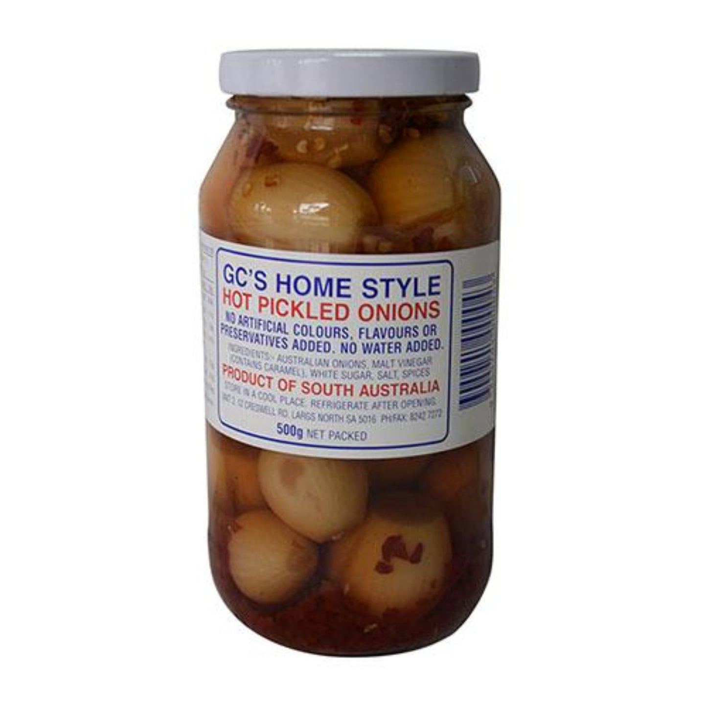 SA G.C. Onions Hot 500g