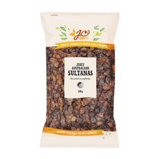 Sultanas Australian 500g Bag